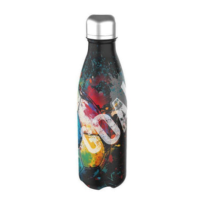 Kangourou Fußball-Wasserflasche aus Edelstahl