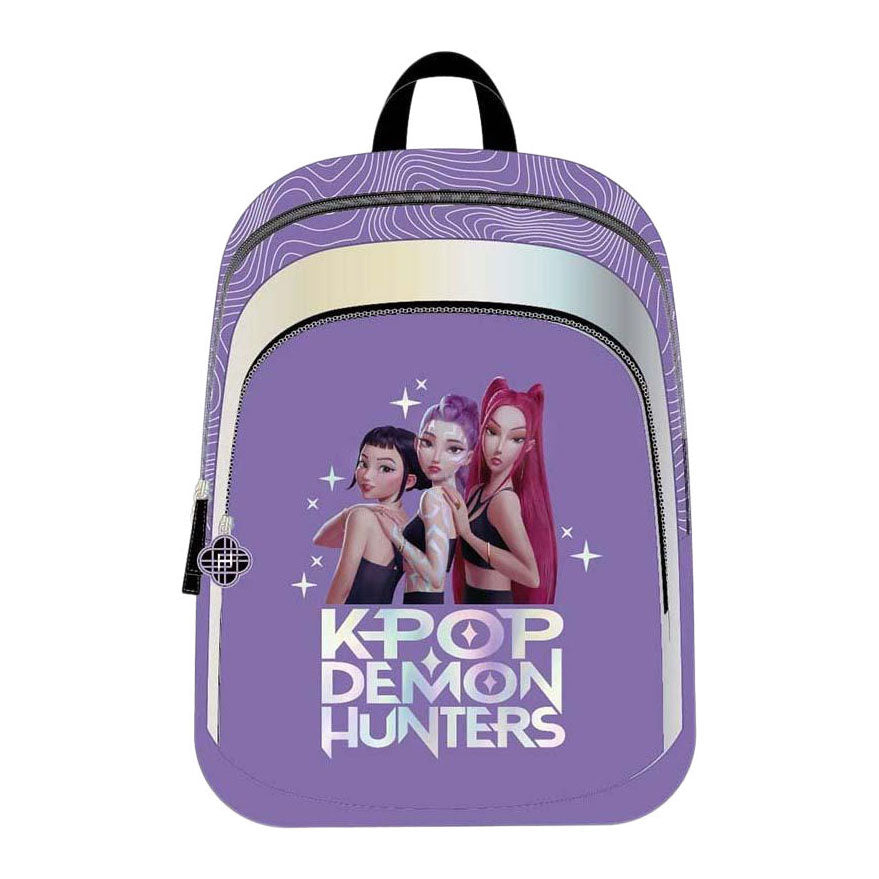 K-Pop-Dämonenjäger-Rucksack lila