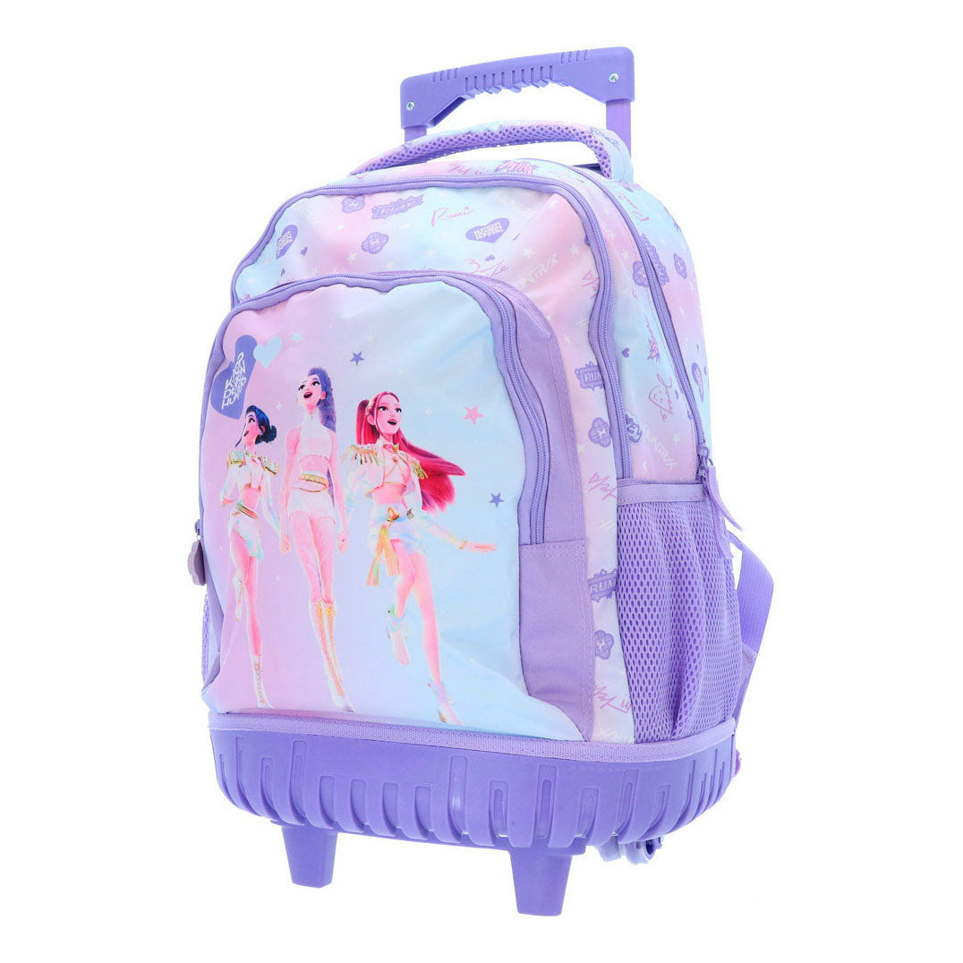 K-Pop Dämonenjäger Trolley-Rucksack 3 Fächer