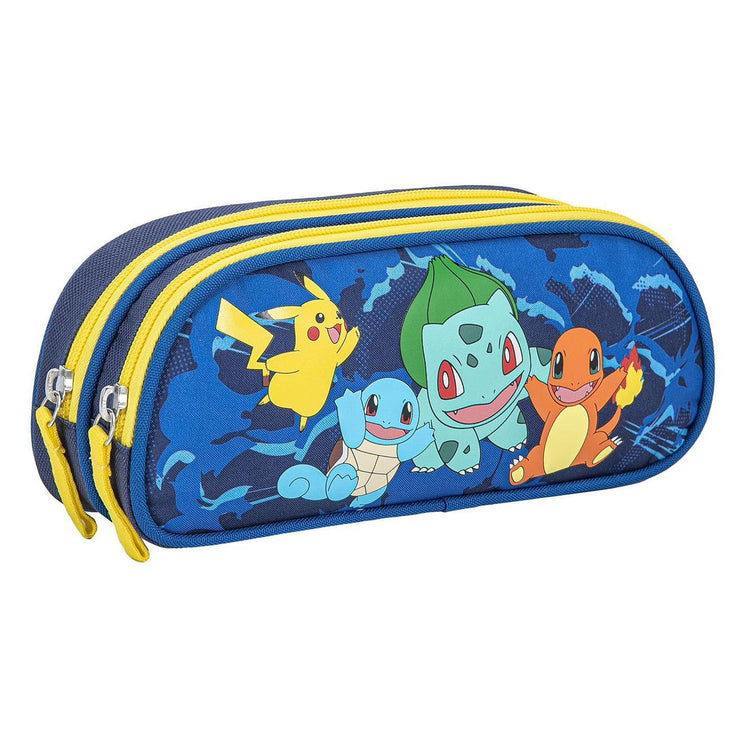 Pokémon Federmäppchen mit 2 Fächern