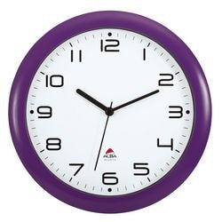 Wanduhr Alba Hornewp 30 cm violett
