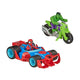 Hasbro Superhelden-Abenteuer-Action-Rennwagen – 2 Rennwagen