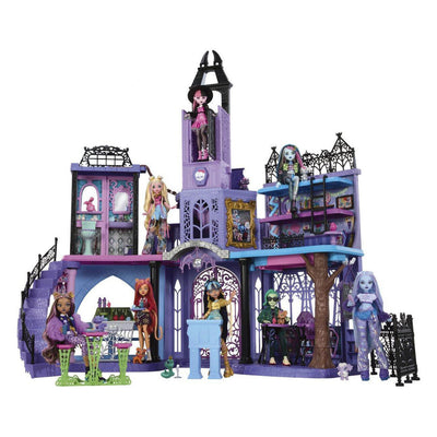 Mattel Spuk-Highschool-Puppenhaus – 35-tlg.