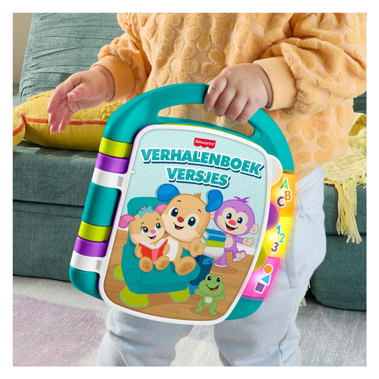 Fisher-Price-Lernbuch mit lustigen Versen – Musikbuch mit Licht und Ton