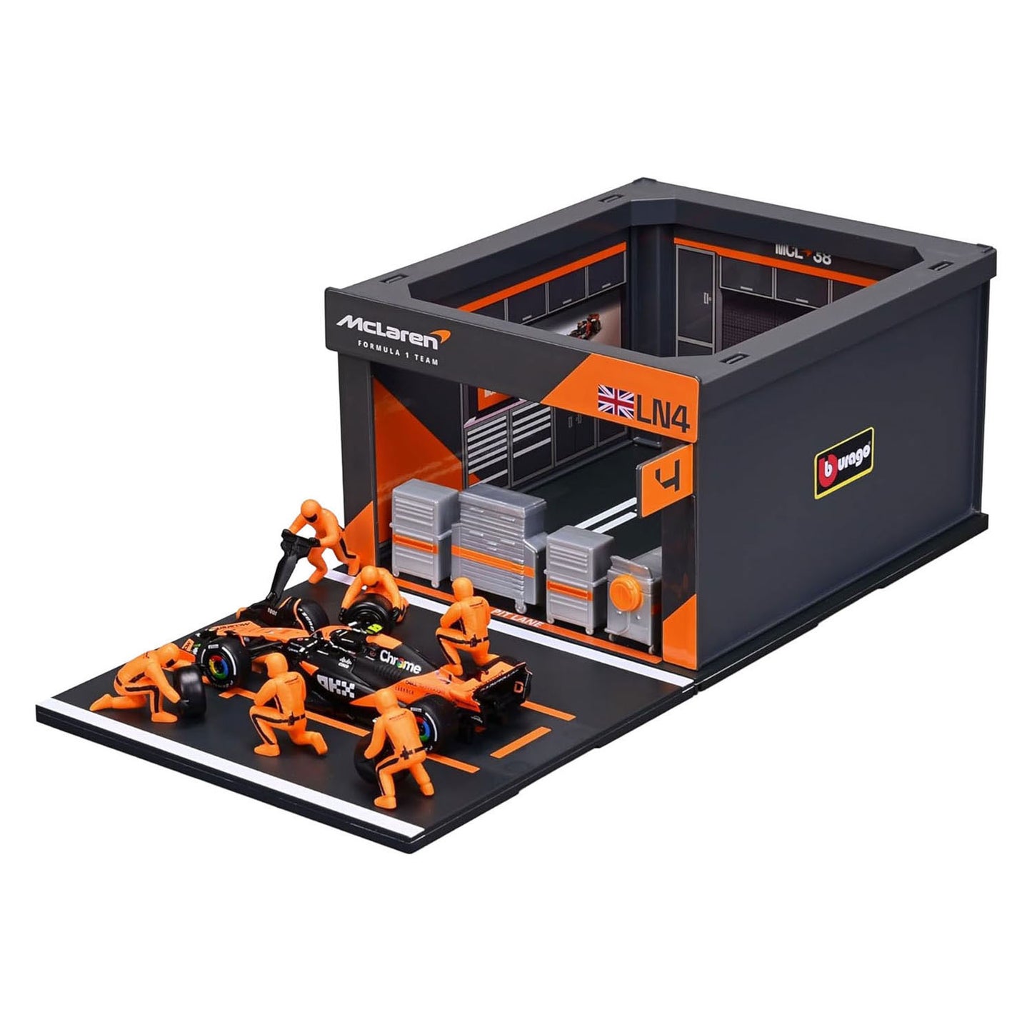 Burago McLaren Pit Pass mit Lando Norris – 1:43