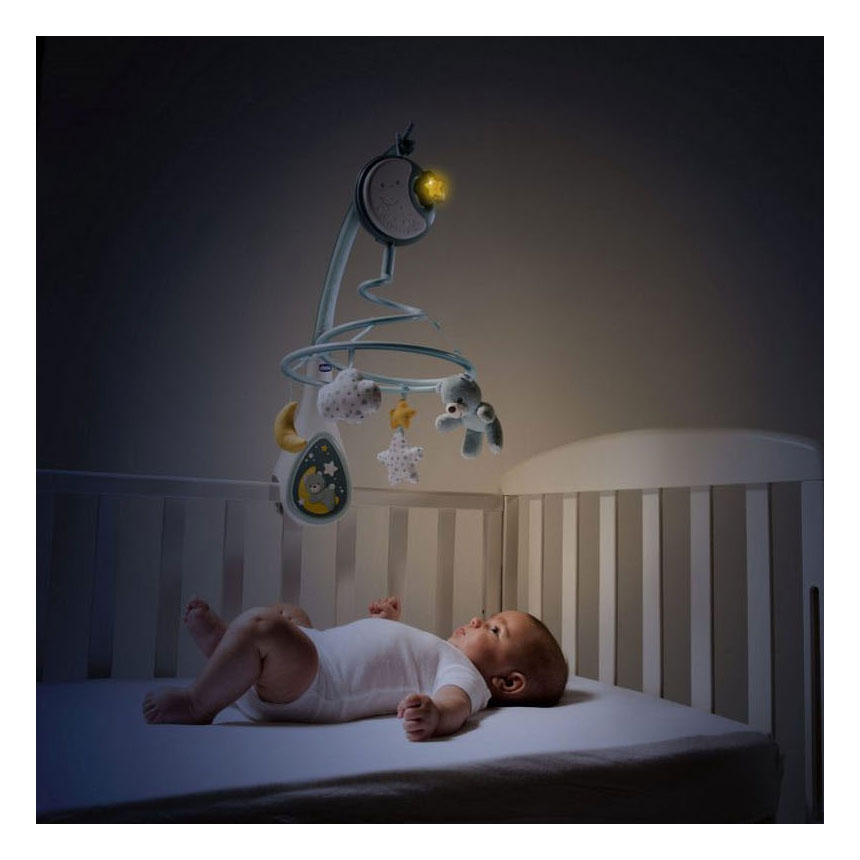 Next2dreams 3-in-1-Musikmobile – Blau