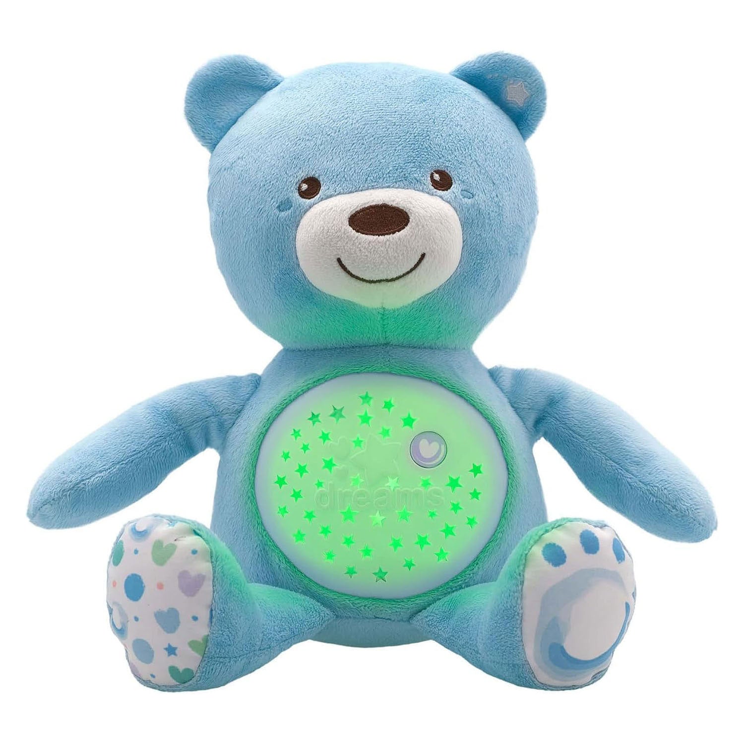 Chicco Kuscheltierprojektor Baby Bär erste Träume blau