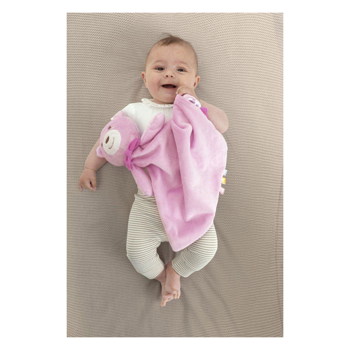 Maxi-Kuscheltier rosa 47x40cm