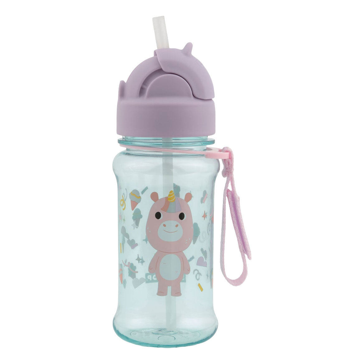 Besties Squad Tritan Wasserflasche Trinkflasche Einhorn