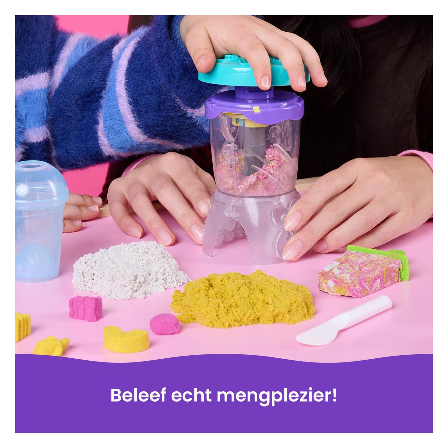 Kinetischer Sand-Smoothie-Mixer | 2 Stk