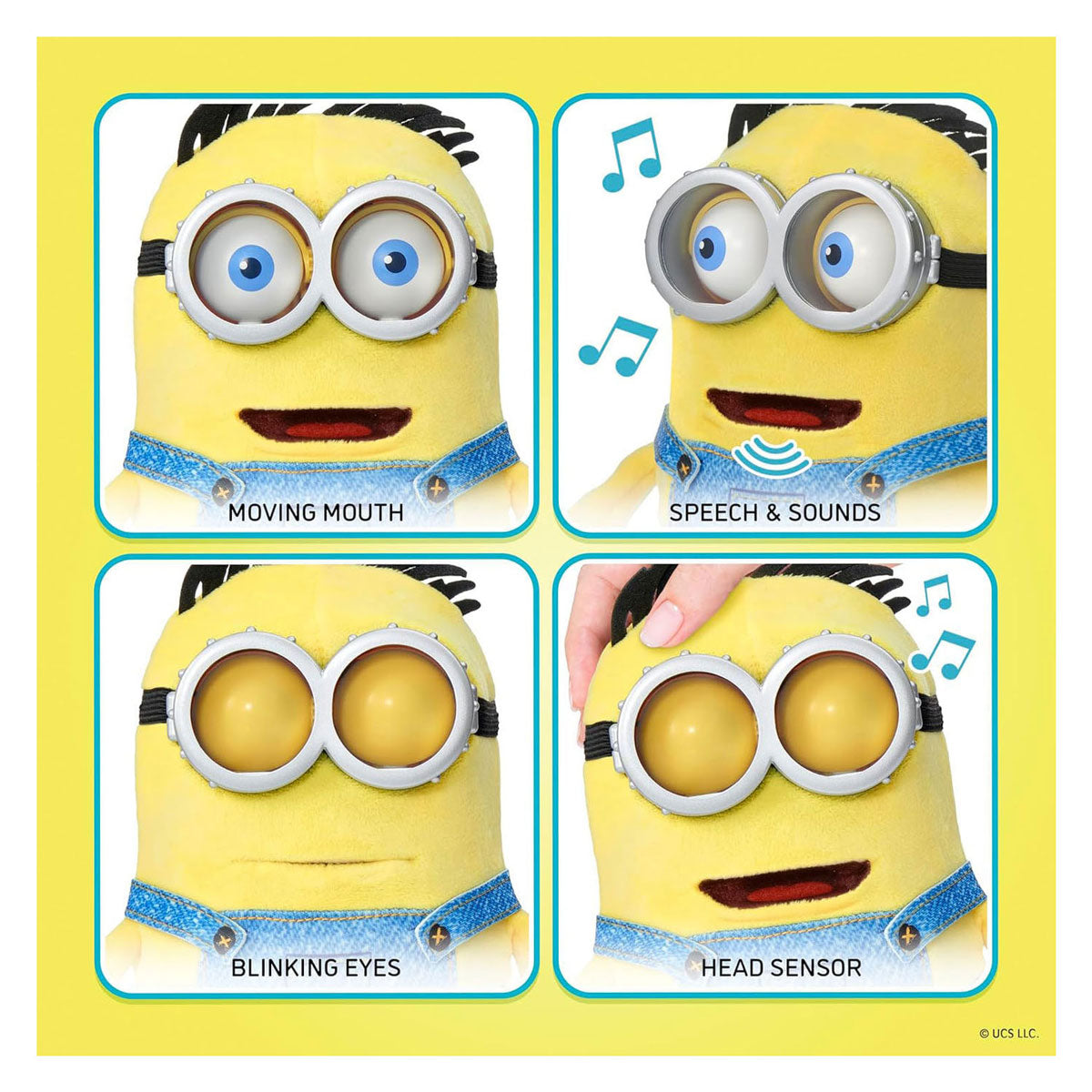 Ty Universal Minions Henry interaktives Plüschtier