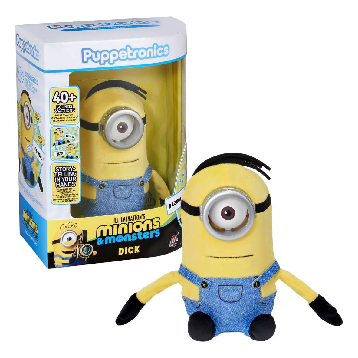 Ty Universal Minions Dick Palm Puppetronic interaktives Plüschtier