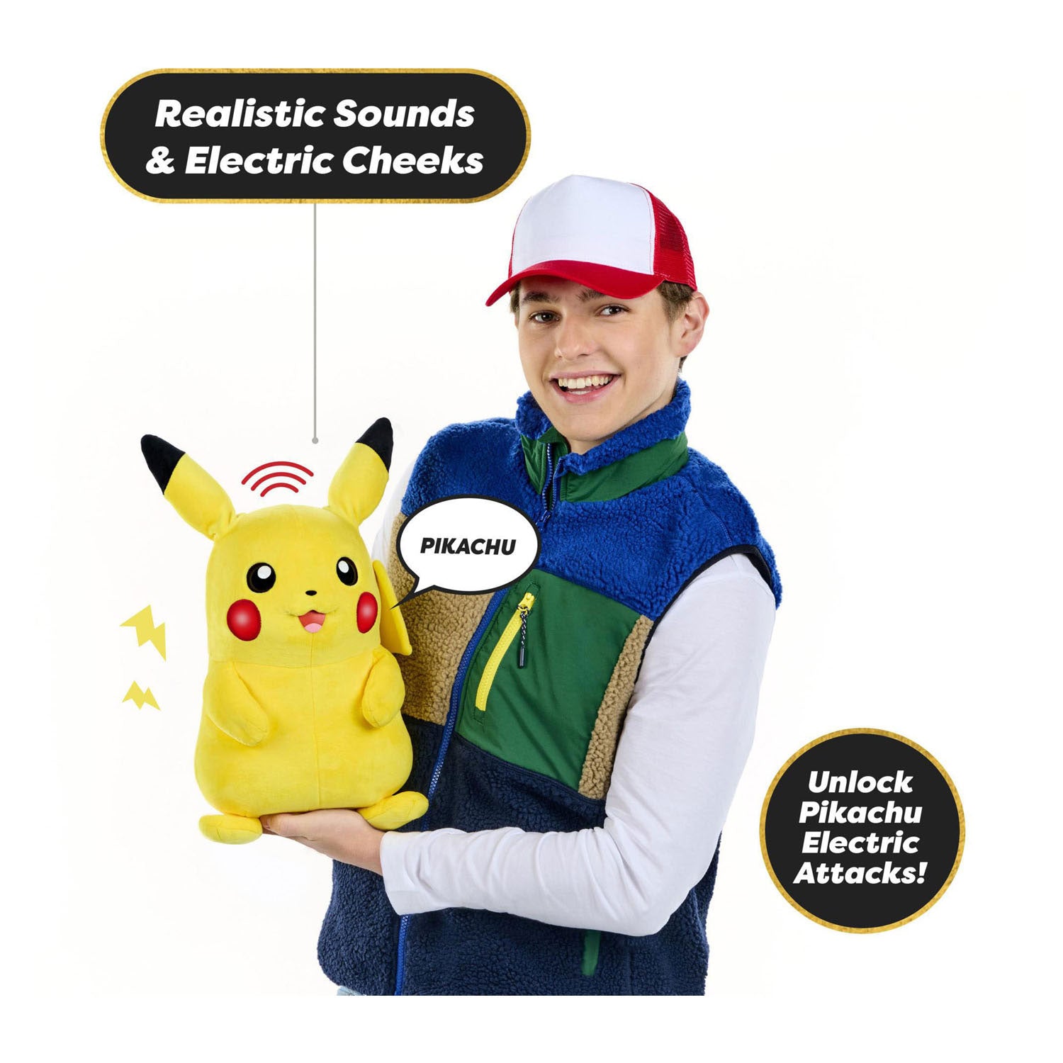 Echtes interaktives FX-Pikachu-Plüschtier