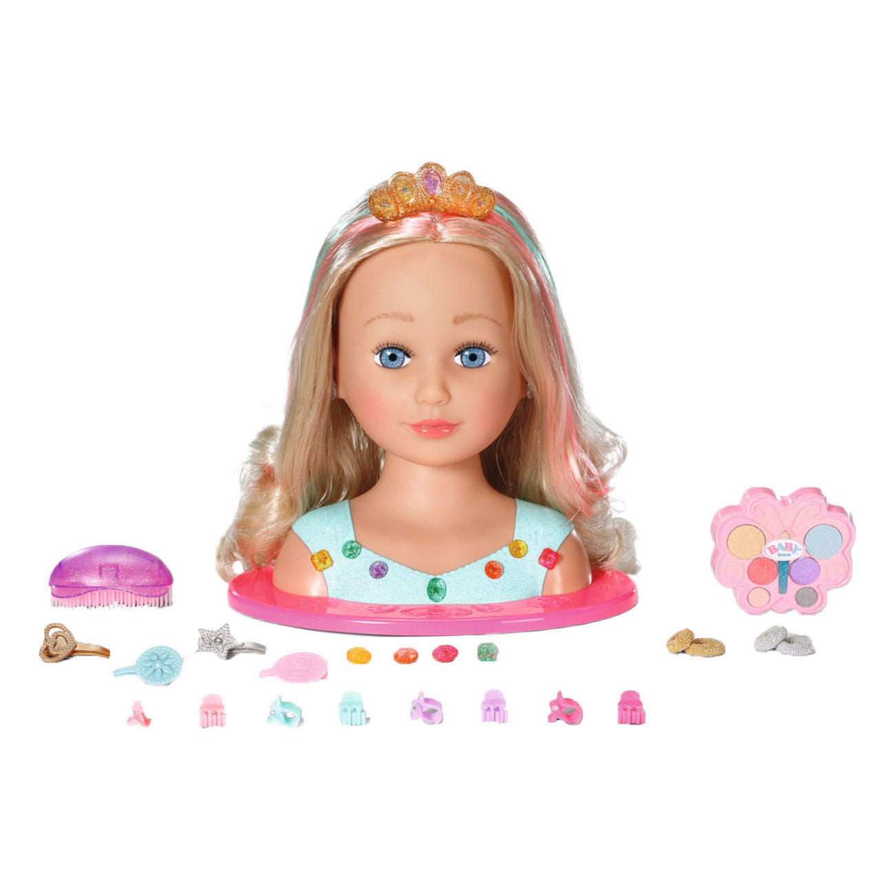 Baby geborener Schwester Styling Head