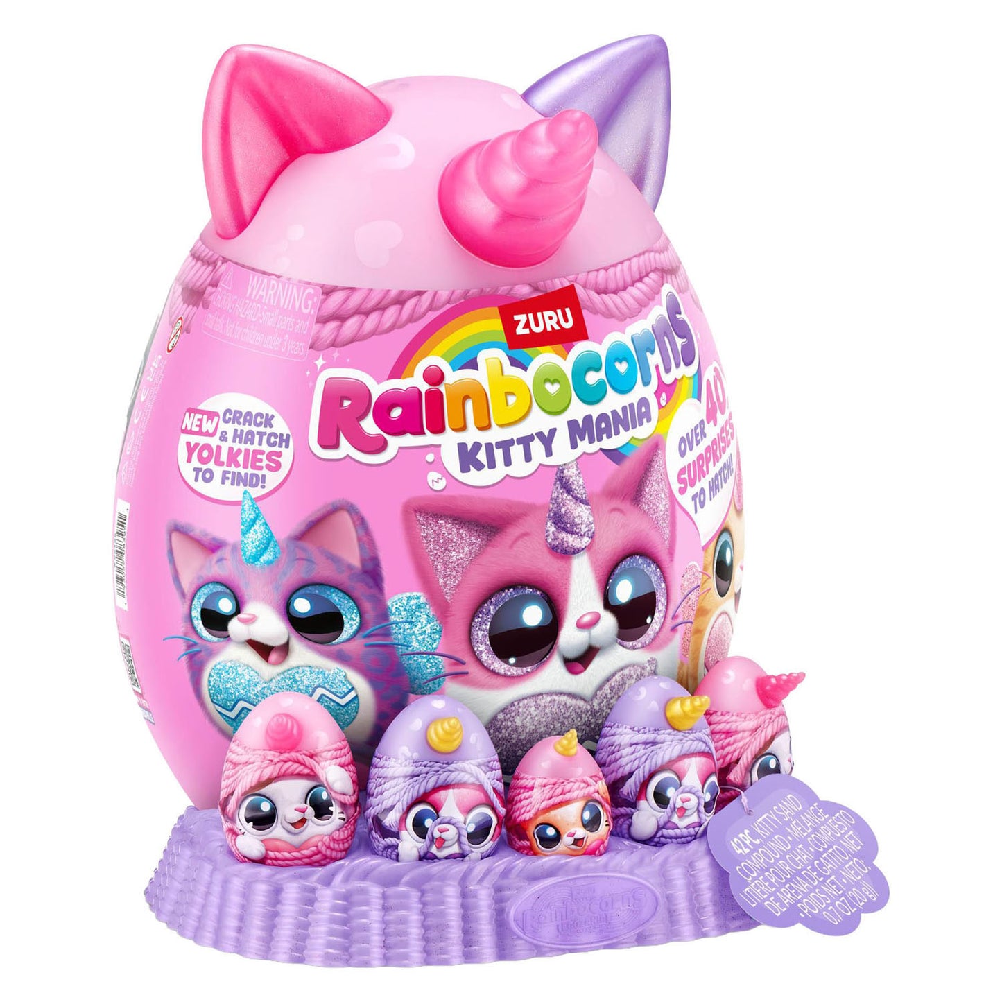 Zuru Rainbocorns Eggzania Kitty Mania Überraschungsei