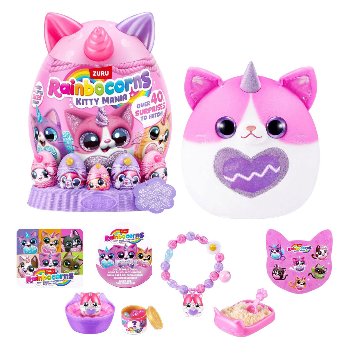 Zuru Rainbocorns Eggzania Kitty Mania Überraschungsei
