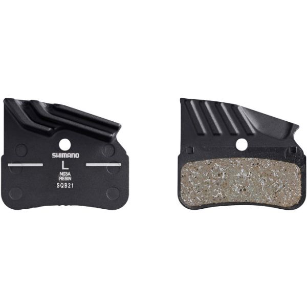 Shimano Disc Brems Block Set N03A Harz mit Kühlflossen