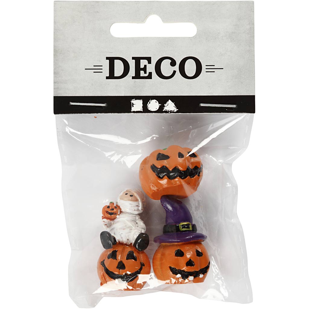 Creativ Company Miniaturfiguren, H: 1,5-3,5 cm, L: 2 cm, B: 2 cm, 3 Stück 1 Box