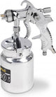 Powerplus Luftdruck-Lackierpistole powair0110 – Farbspritzpistole mit 3 bar und 1 l – mit Kompressor verwendbar