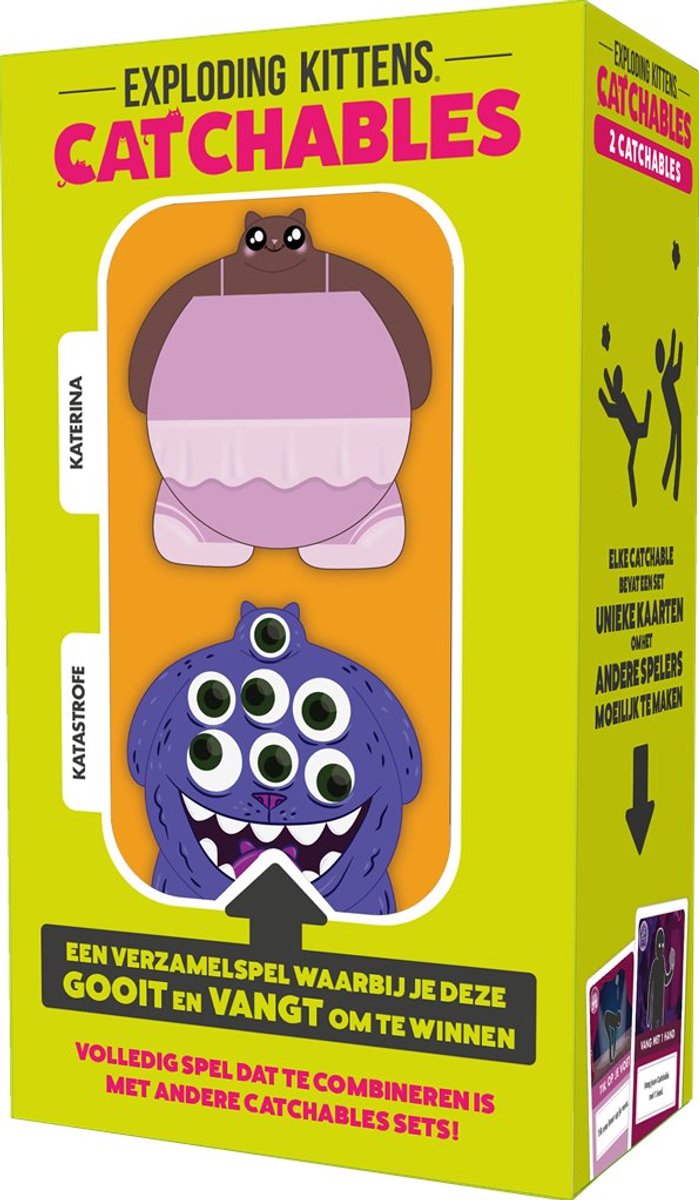 Exploding Kittens – Catchables Catastrophe Katerina – Erweiterung – Kartenspiel