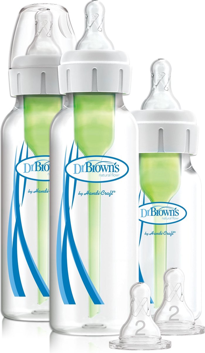 Dr. Brown's Options+ Anti-Kolik-Starterset – Enghalsflasche
