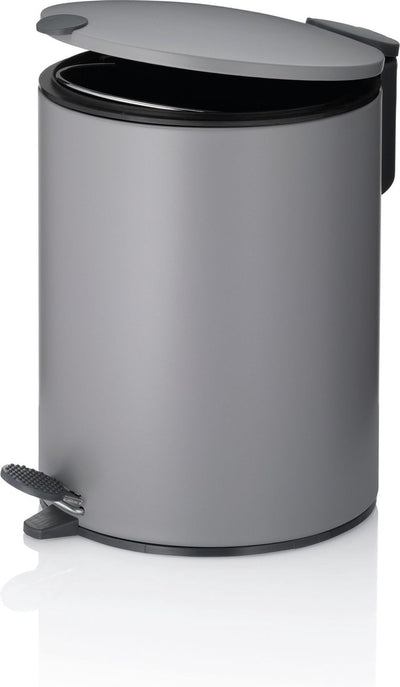 Kela Tretabfalleimer, 5 l, hellgrau - | matt