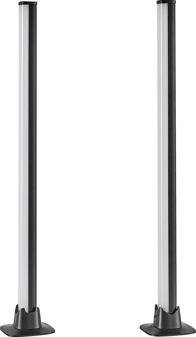 Rl Live Your Light Reality Boy Tischleuchte - Schwarz - inkl. 2x LED RGB 5W - dynamisches Licht - integrierter Dimmer - Memory-Funktion - Fernbedienung - RGB-Farbwechsler - Musiksteuerung