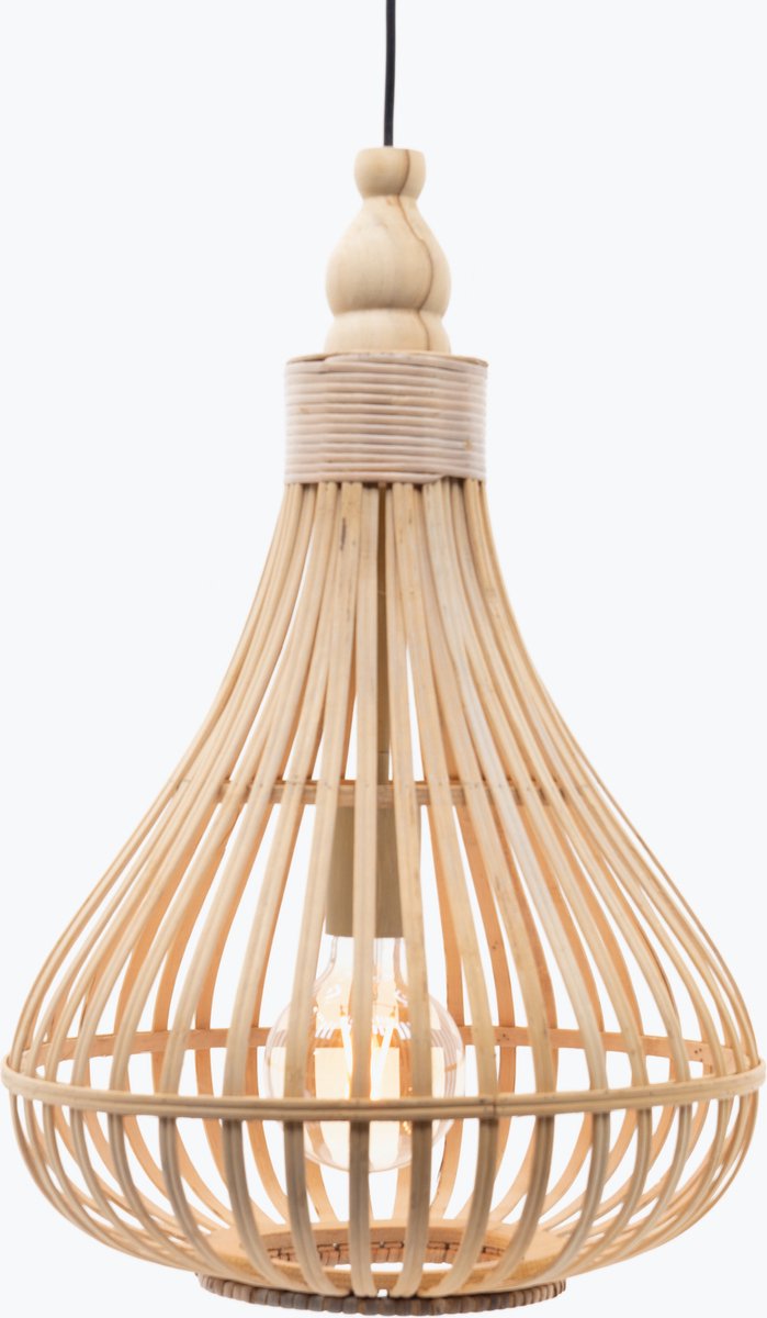 Eglo Amsfield Hängelampe – E27 – ø 35 cm – braun