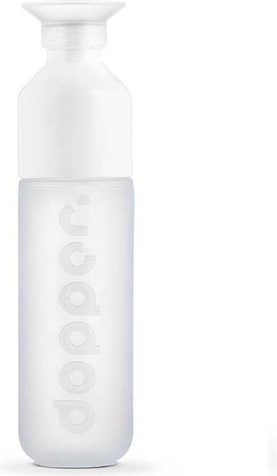 Dopper Original Trinkflasche – 450 ml – reinweiß – BPA-freier Kunststoff