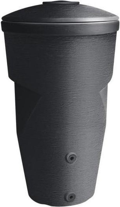 Sans-Marque-Regentonne ohne Markenzeichen, Anthrazit – 270 Liter