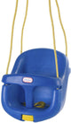 Little Tikes Kleinkind-Schaukel mit hoher Rückenlehne – blaue Schaukel