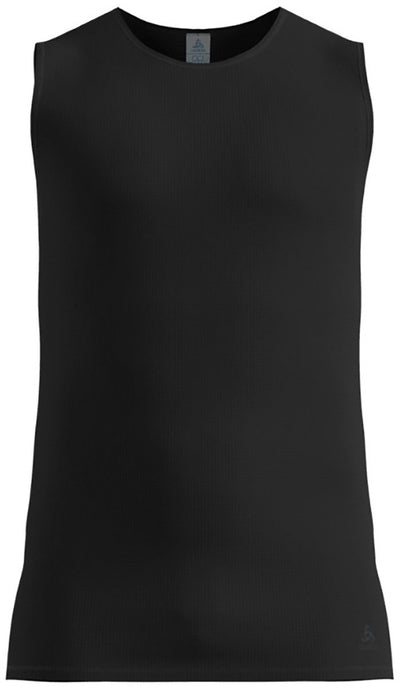 Odlo Active Light Base Layer Singlet mit Rundhalsausschnitt – Herren – Schwarz – S
