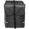 New Looxs Fahrradtasche Odense – doppelt, schwarz, wasserabweisend, reflektierend, geeignet für Elektrofahrräder