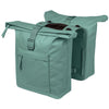 Basil Doppelte Fahrradtasche Brooklyn Mik 41l 14 x 30 x 37 cm – grün