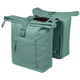 Basil Doppelte Fahrradtasche Brooklyn Mik 41l 14 x 30 x 37 cm – grün