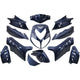 Edge Storge 13-Piece für Speedfight 2 Blue Metallic