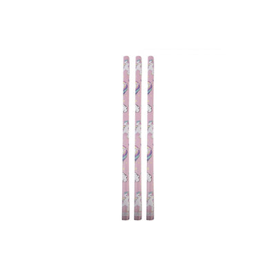 Clayre Eef Geschenkpapier 50x75 cm 3 Rollen Einhorn