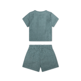 Leopard | Green Boys Set Beach - Musselin - afbeelding 2