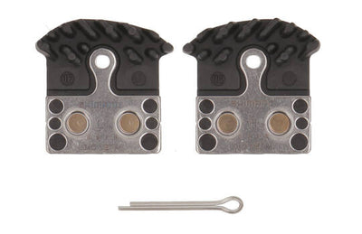 Shimano Disc Brems Block Set J04C Metal mit Kühlflossen