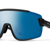 Smith Brille Wildcat Matte Black Chromapop Polarisierter blauer Spiegel