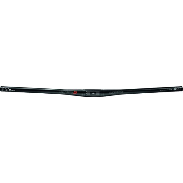 Ergotec Lenkung flach Stange 31,8x680 mm schwarz