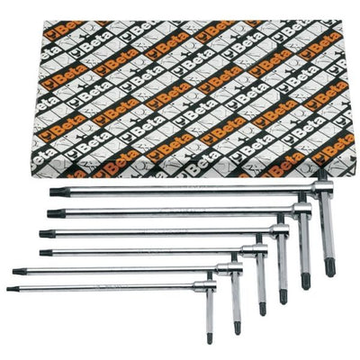Beta Torx Stiftschlüssel setzen Tools 951TX S6 mit Griff (6 -Stück)