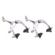 RMS Bremsset SingleSpeed ​​Fixie Aluminium Silber