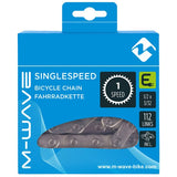 M-Wave M-Wave (KMC) Halskette E-Bike Ein-Geschwindigkeit 1 2x3 32 112 Links Silber - afbeelding 3