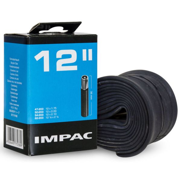 Impac Schlauch (von Schwalbe) AV12 12x1.75 2.35 ETRTO 47 62-203, Ventil:Schrader auto 35mm