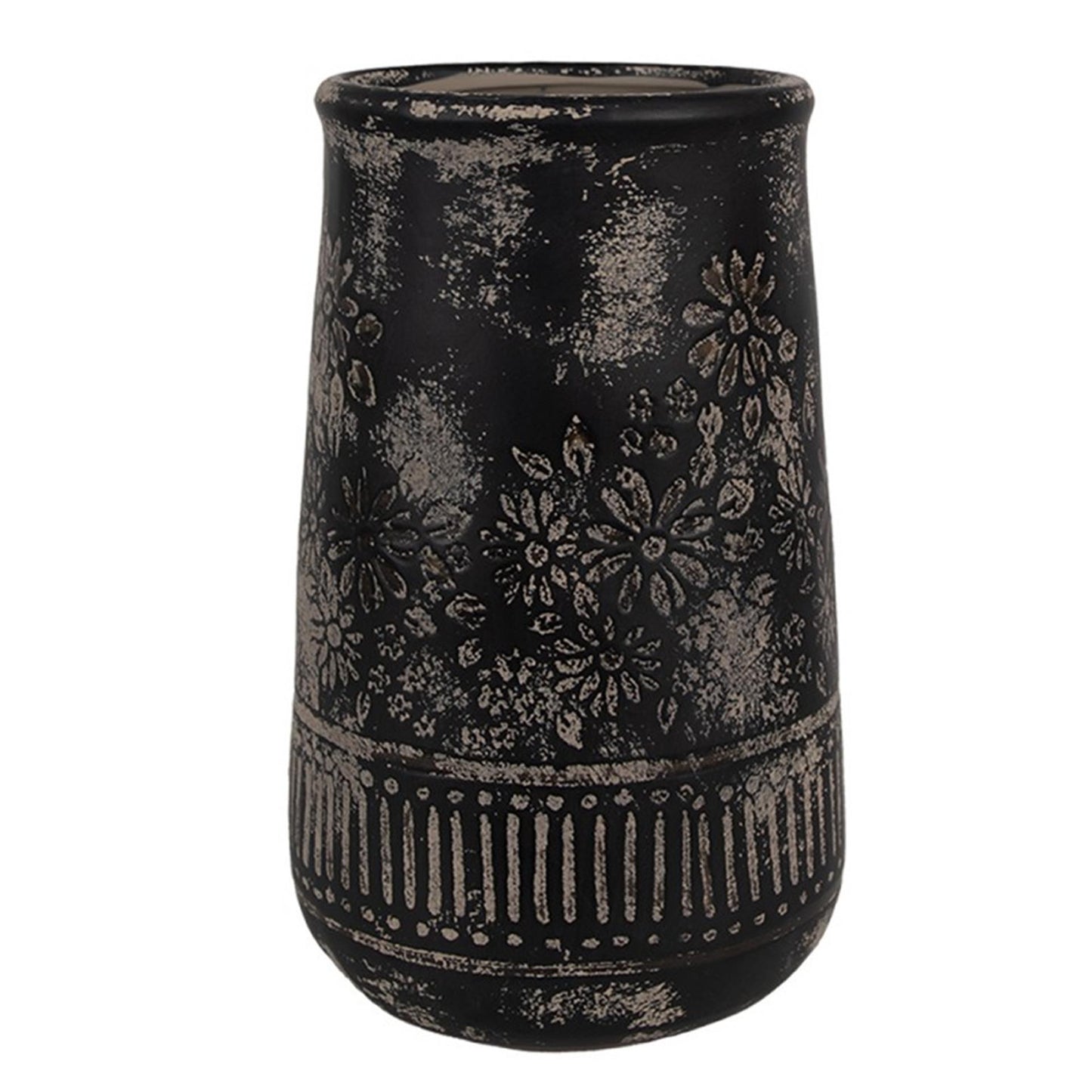 Clayre Eef Vase aus Keramik ø14x22cm