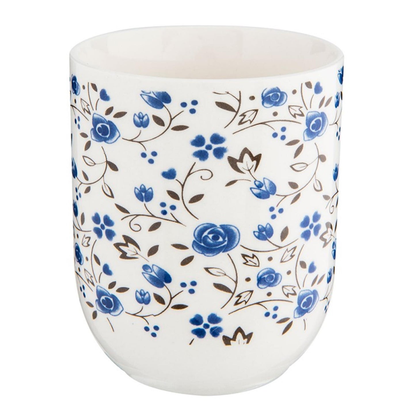 Clayre Eef Becher blaue Blumen 100ml