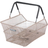 Basilikum Fahrradkorb Cento Mike 39 x 24 x 13 cm Nacktmetallic