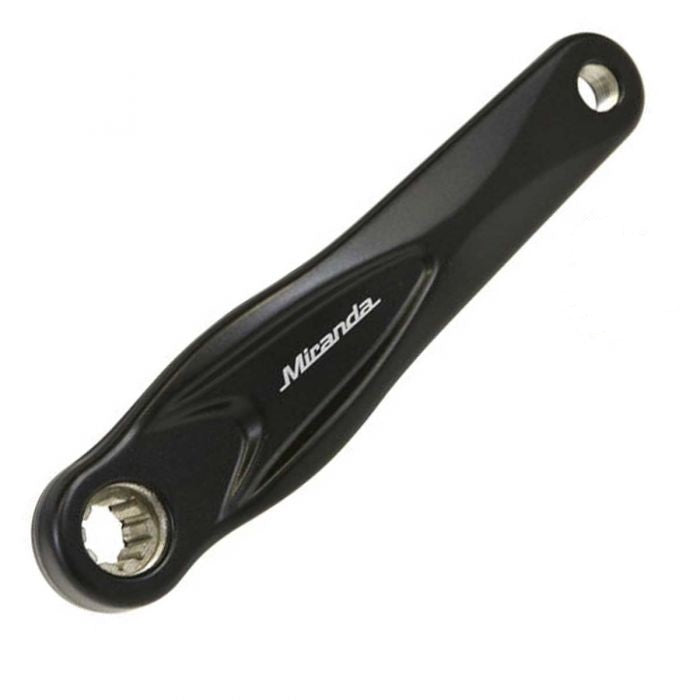 Miranda Miranda Isis Kurbel ließ 170 mm Matt schwarz