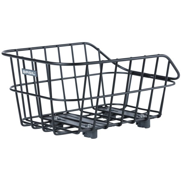 Basil Cento Alu WSL - Heckkorb - 22 Liter - mattschwarz